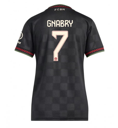 Ženske Nogometnih dresov Bayern Munich Serge Gnabry #7 Tretji 2025-26 Kratki rokavi Ženske Nogometnih dresov Bayern Munich Serge Gnabry #7 Tretji 2025-26 Kratki rokavi